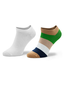 Tommy Hilfiger Tommy Hilfiger Lot de 2 paires de chaussettes basses homme 701222639 Multicolore