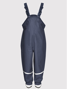 Playshoes Playshoes Spodnie przeciwdeszczowe 405424 D Granatowy Regular Fit