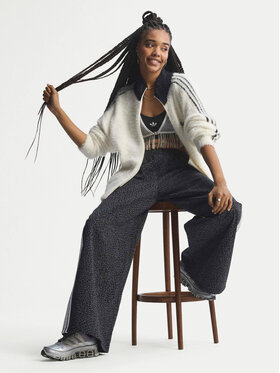 adidas adidas Džinsai Firebird Aop KD2816 Pilka Loose Fit