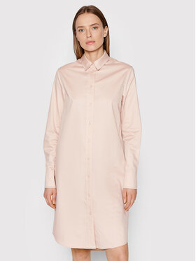 Calvin Klein Calvin Klein Sukienka koszulowa Shiny K20K203791 Różowy Regular Fit