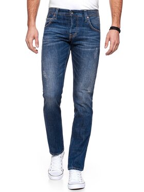 Mustang Mustang Jeansy CHICAGO TAPERED Niebieski Slim Fit
