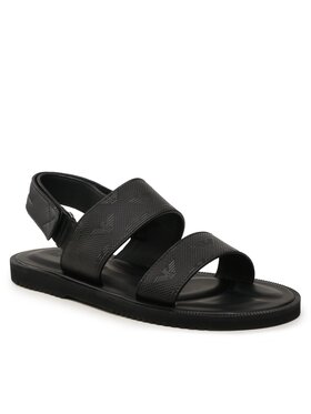 Emporio Armani Emporio Armani Sandále X4P126 XN789 K001 Čierna