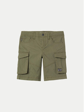 NAME IT NAME IT Шорти з тканини 13198124 Зелений Regular Fit