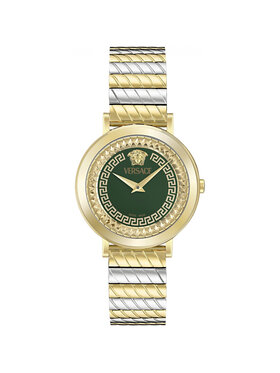 Versace Versace Zegarek VE0O00225 Srebrny