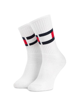 Tommy Hilfiger Tommy Hilfiger Șosete Înalte Unisex 481985001 Alb