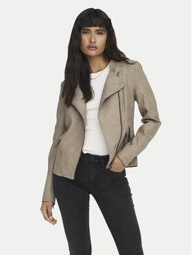 ONLY ONLY Tehisnahast jope Ava 15102997 Beež Regular Fit