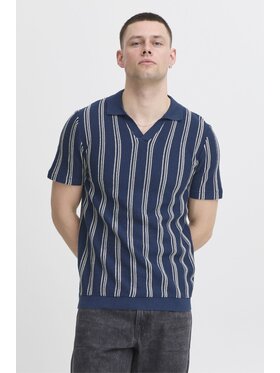 TeeShoppen TeeShoppen Sweter 'Basic Collection' Niebieski Regular Fit