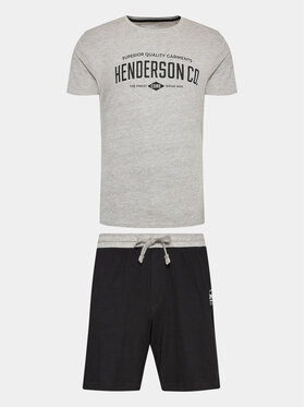 Henderson Henderson Pizsama 40684 Szürke Regular Fit