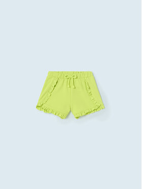 Mayoral Mayoral Pantaloncini di tessuto 603 Verde Regular Fit
