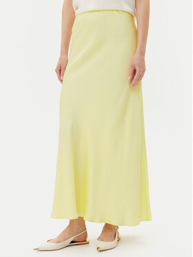 ViCOLO ViCOLO Maxi szoknya Gonna TD0472 Sárga Slim Fit