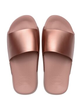 Havaianas Havaianas Klapki HAVAIANAS Ciabatta Donna Hav. Slide Classic Metallic 4147131.3544 Rosa Różowy