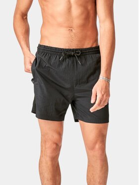 TeeShoppen TeeShoppen Szorty kąpielowe 'Basic Collection' Czarny Regular Fit