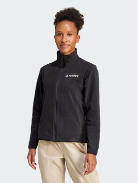 adidas adidas Bluza Multi Essentials Full-Zip Fleece Czarny Regular Fit