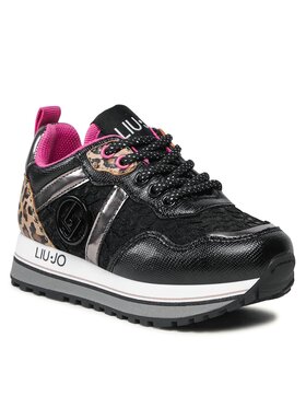 Liu Jo Liu Jo Sneakersy Maxi Wonder 604 4F3301 TX347 M Čierna