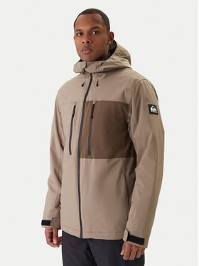 Quiksilver Quiksilver Snowboard kabát Sycamore Solid 20K EQYTJ03502 Bézs Modern Fit