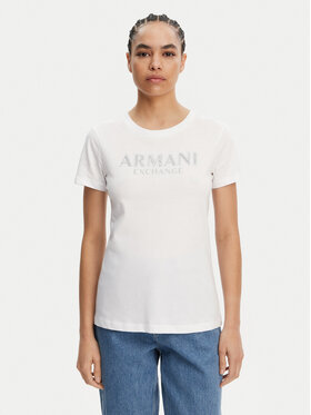 Armani Exchange Armani Exchange T-särk XW000387 AF10354 U0002 Valge Regular Fit