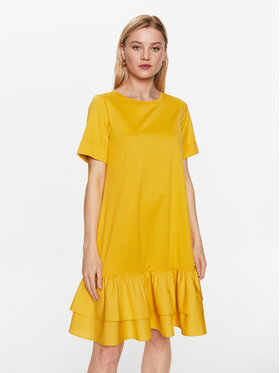 Weekend Max Mara Weekend Max Mara Повсякденна сукня Vanna 2356210331 Жовтий Regular Fit