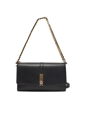 Tommy Hilfiger Tommy Hilfiger Torebka Th Heritage Conv Crossover Chain AW0AW17223 Czarny