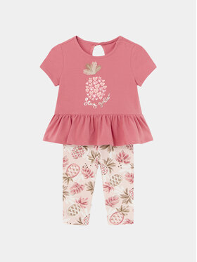 Mayoral Mayoral Set majica i leggins 1734 Ružičasta Regular Fit
