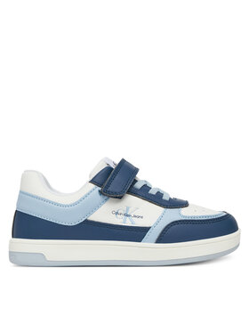Calvin Klein Jeans Calvin Klein Jeans Sneakers Low Cut Lace-Up/ Velcro Sneaker V1X9-82078-1355 S Blu
