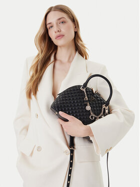 Guess Guess Дамска чанта Everlee HWEG86 79050 Черен