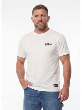 PITBULL PITBULL T-Shirt O'SIDE SMALL Biały Regular Fit