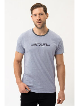 Volcano Volcano T-Shirt T-ENDE Niebieski Regular Fit