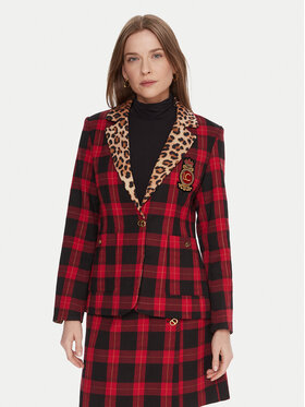 LOLA CASADEMUNT LOLA CASADEMUNT Marynarka LF2502013 Czerwony Regular Fit