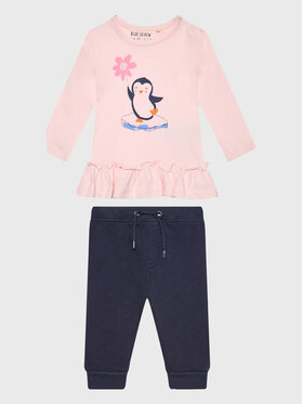 Blue Seven Blue Seven Набір кофта і легінси 966006 Рожевий Regular Fit
