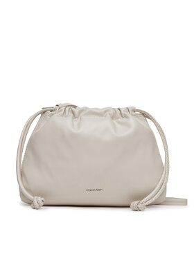 Calvin Klein Jeans Calvin Klein Jeans Kabelka Drawstring Crossbody26 LV04K3060G Biela