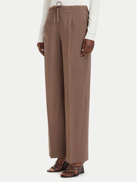 Marella Marella Pantaloni di tessuto Alloro 2613131115 Marrone Regular Fit