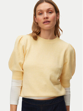 Vero Moda Vero Moda Pulover Doffy 10278313 Galben Regular Fit