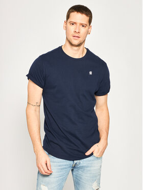 G-Star Raw G-Star Raw Тишърт Lash R T D16396-2653-B111 Тъмносин Regular Fit