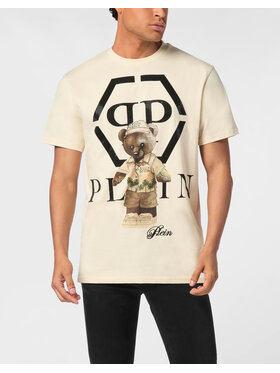 PHILIPP PLEIN PHILIPP PLEIN T-Shirt 27065 Béžová Regular Fit