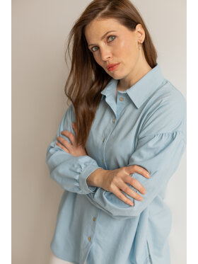 Entelier Entelier Koszula Summer Niebieski Oversize