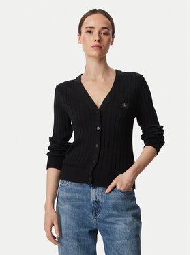 Calvin Klein Jeans Calvin Klein Jeans Kardigan LV047H305G Černá Regular Fit
