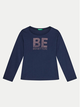 United Colors Of Benetton United Colors Of Benetton T-Shirt 3I1XC10JS Σκούρο μπλε Regular Fit