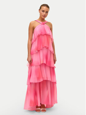 Vero Moda Vero Moda Večernja haljina Felicia 10295237 Ružičasta Slim Fit