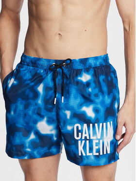 Calvin Klein Swimwear Calvin Klein Swimwear Szorty kąpielowe KM0KM00795 Niebieski Regular Fit