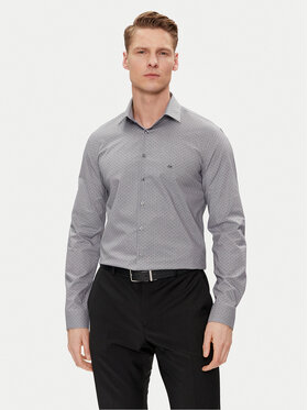 Calvin Klein Calvin Klein Сорочка K10K112587 Сірий Slim Fit