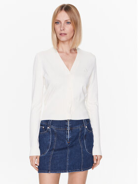 Trussardi Trussardi Kardigán 56M00565 Ekru Regular Fit