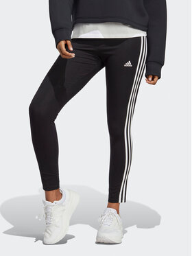 adidas adidas Legingi Essentials 3-Stripes High-Waisted Single Jersey Leggings IC7151 Melns