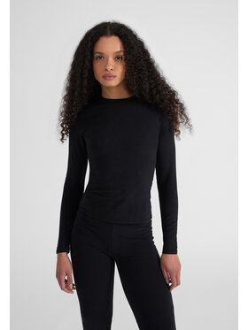 Style Republic Style Republic T-Shirt Long Sleeve T-Shirt Czarny Curvy Fit