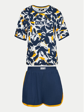 DKNY DKNY Pižama YI70014 Tamsiai mėlyna Regular Fit