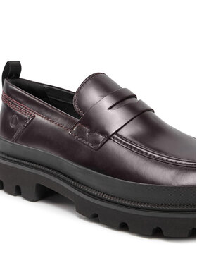 Clarks Loaferke Badell Easy 26179235 Bordo Rdeča