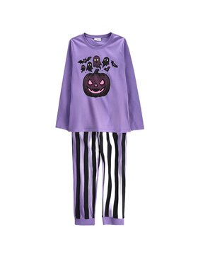 Coccodrillo Coccodrillo Piżama ZC6448118PJS-016 Fioletowy Regular Fit