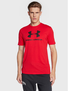 Under Armour Under Armour T-Shirt Ua Sportstyle Logo 1329590 Czerwony Loose Fit