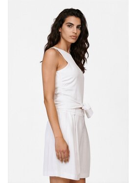 LE POSSÉ LE POSSÉ Top TZOPIW Bianco Regular Fit