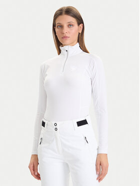 Rossignol Rossignol Bluza techniczna Classique RLMWL08 Biały Slim Fit