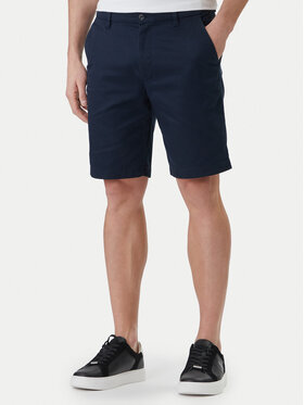 Calvin Klein Calvin Klein Szorty materiałowe LV04LF601G Granatowy Regular Fit